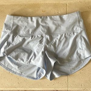 Lululemon Speed Up 2.5” Short Light Blue